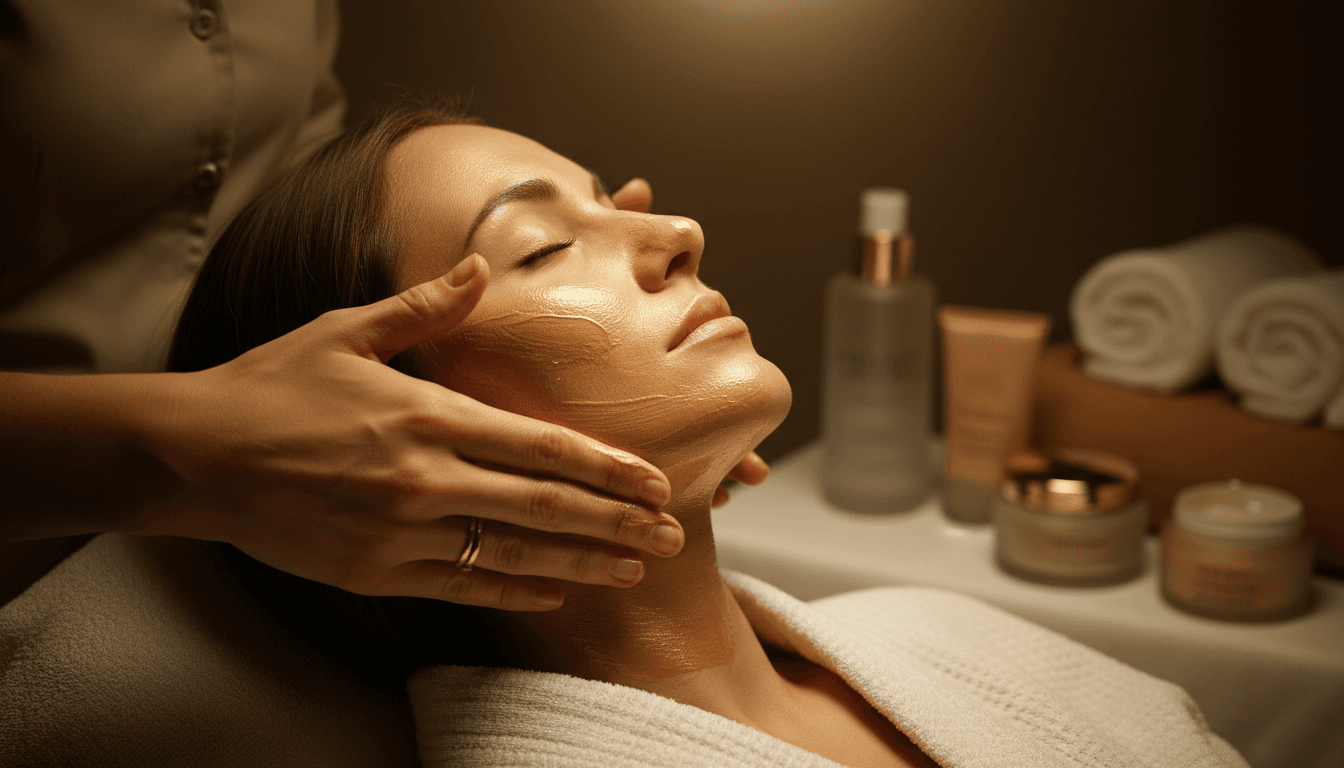 Anti-aging firming facial treatment