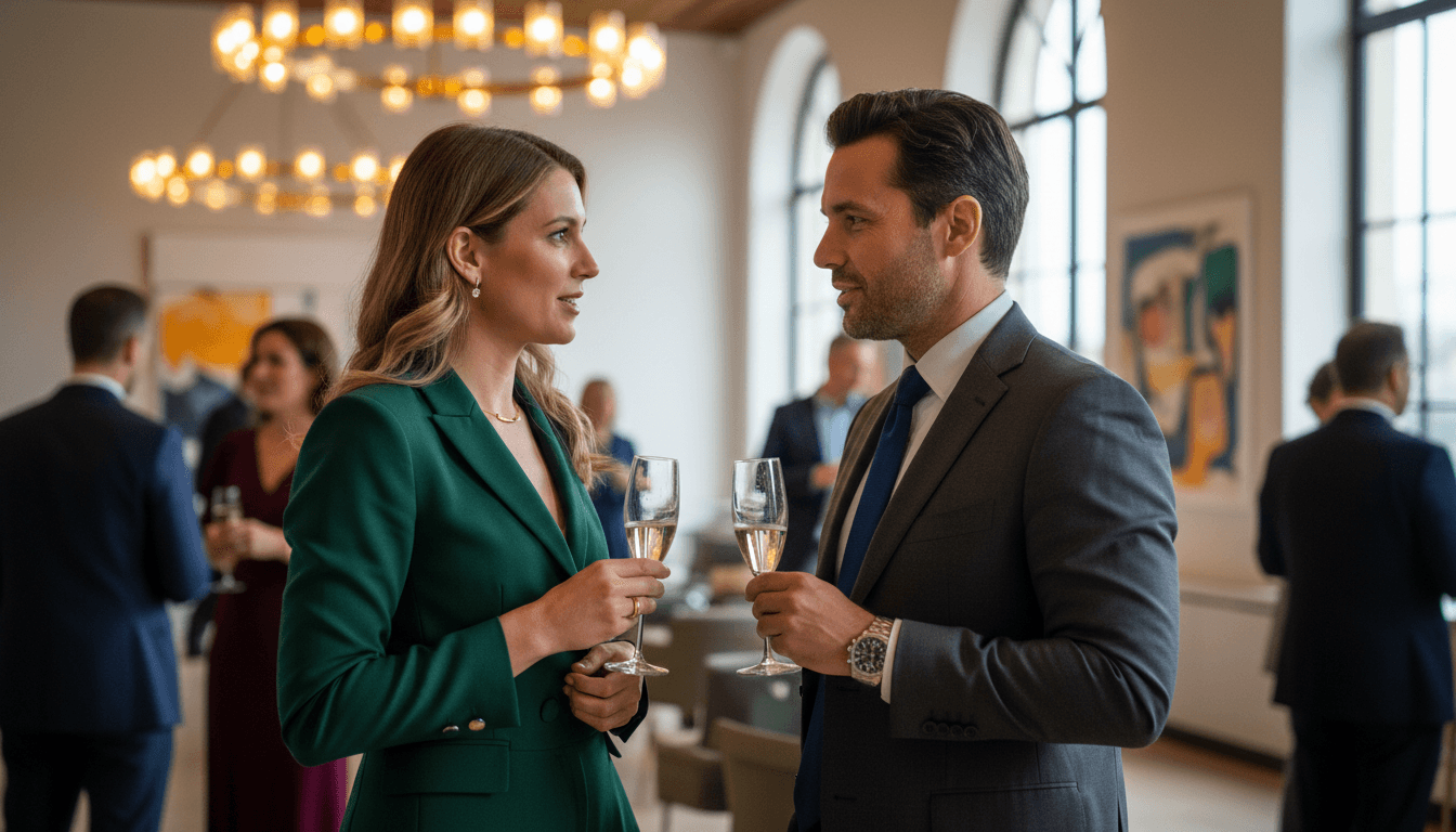 Members engaged in an exclusive Legacy Holding Group social experience