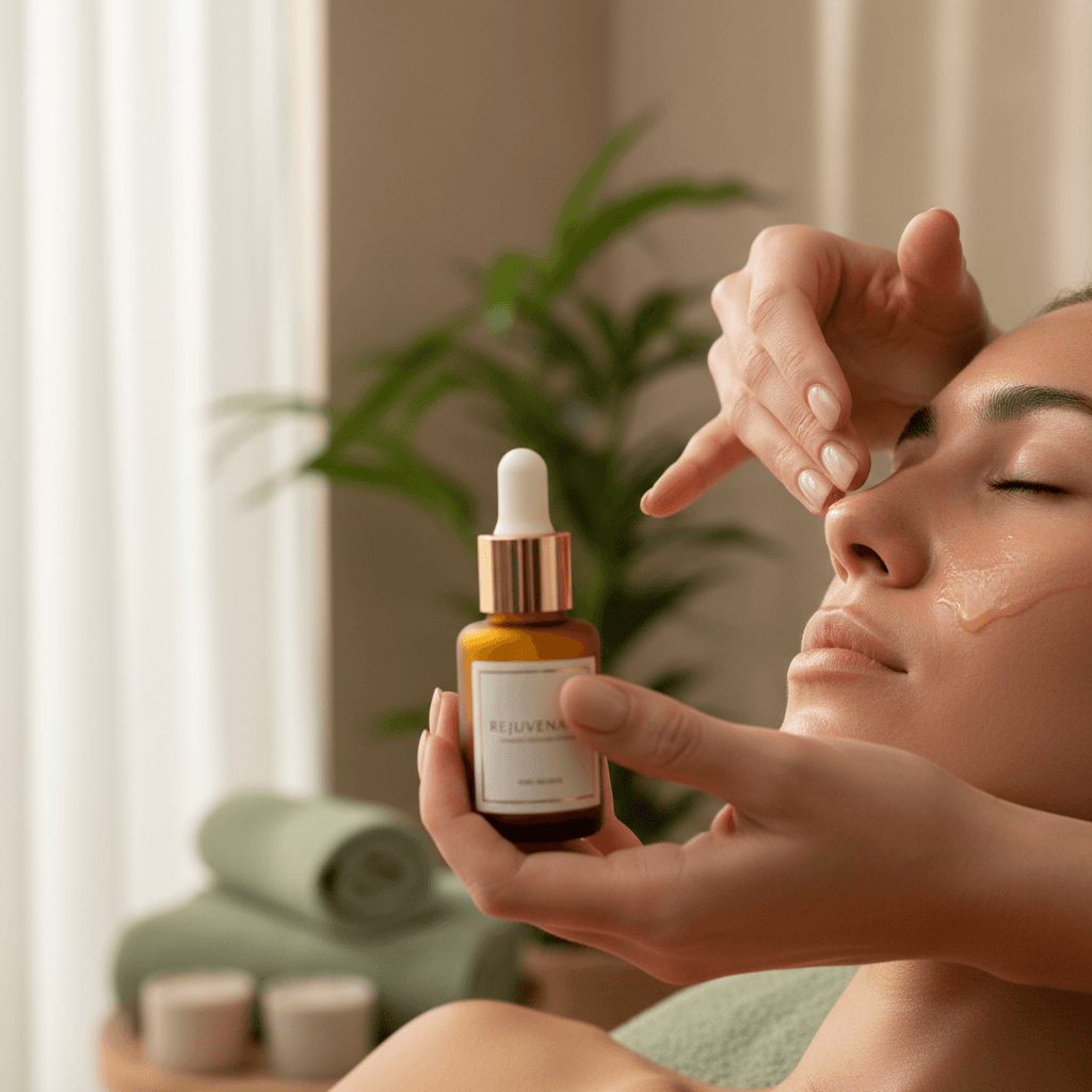Anti-aging facial treatment at Legacy Holding Group