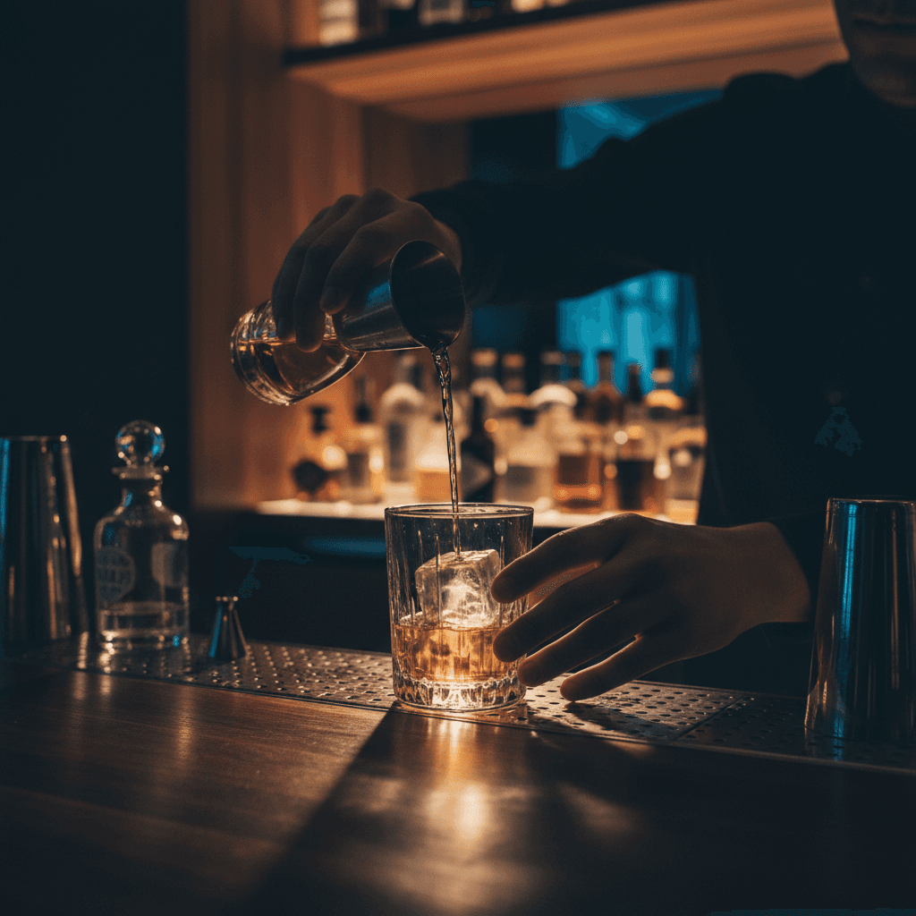Craft cocktails prepared for Legacy Holding Group members